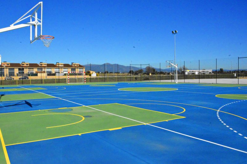 pista baloncesto ciudad deportiva